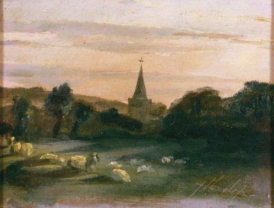 Stoke Poges Church by Thomas Churchyard